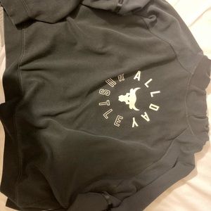 Oversized under armor sweatshirt project rock